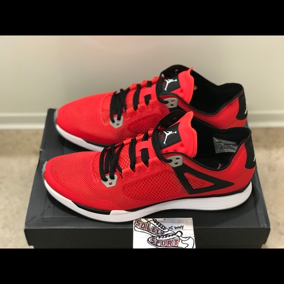 NEW Nike Air Jordan 89 Racer Toro Red Retro Mens - Picture 3 of 8